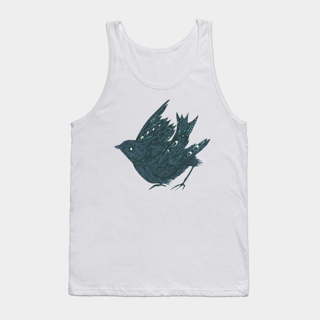 Flower Pecker Tank Top by Harbourpark